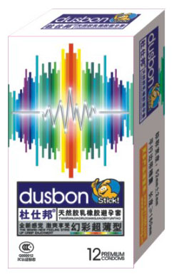 杜士邦心电图幻彩超薄安全套 
